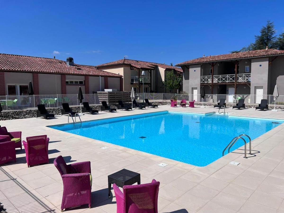 Aparthotel Les Bords De L'Aveyron Nègrepelisse Exteriér fotografie