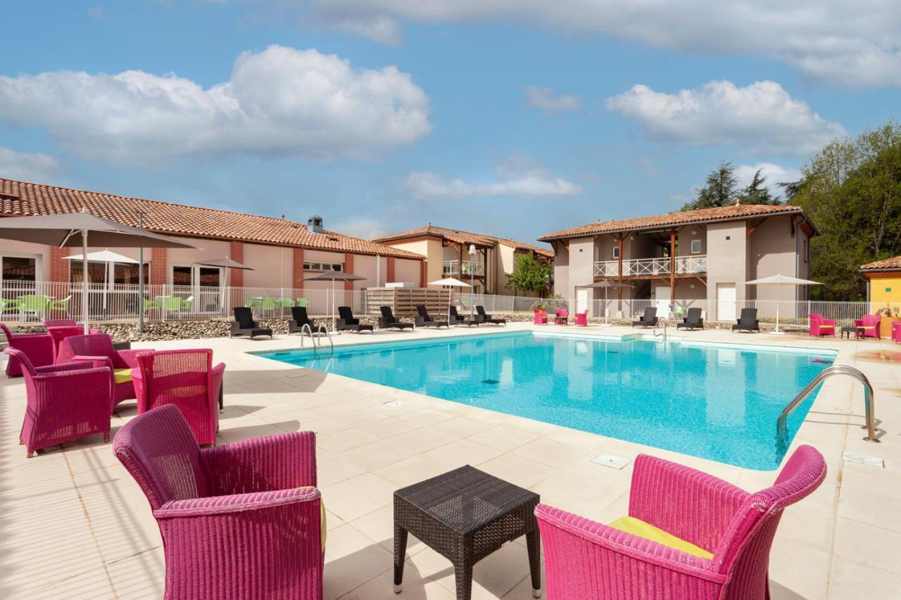 Aparthotel Les Bords De L'Aveyron Nègrepelisse Exteriér fotografie